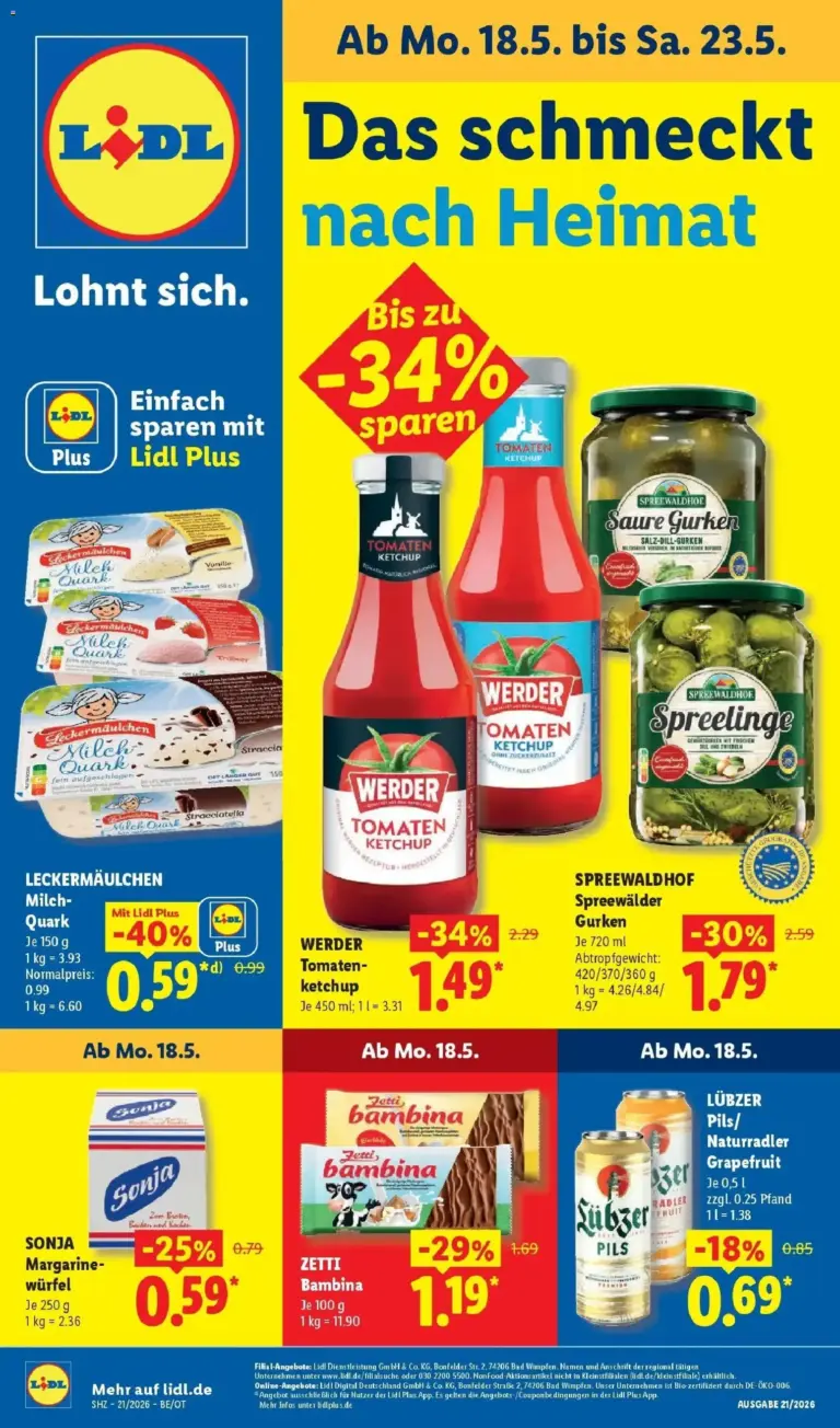 Lidl Prospekt Mahlow ab 17.05.2026 zum Blättern Angebote