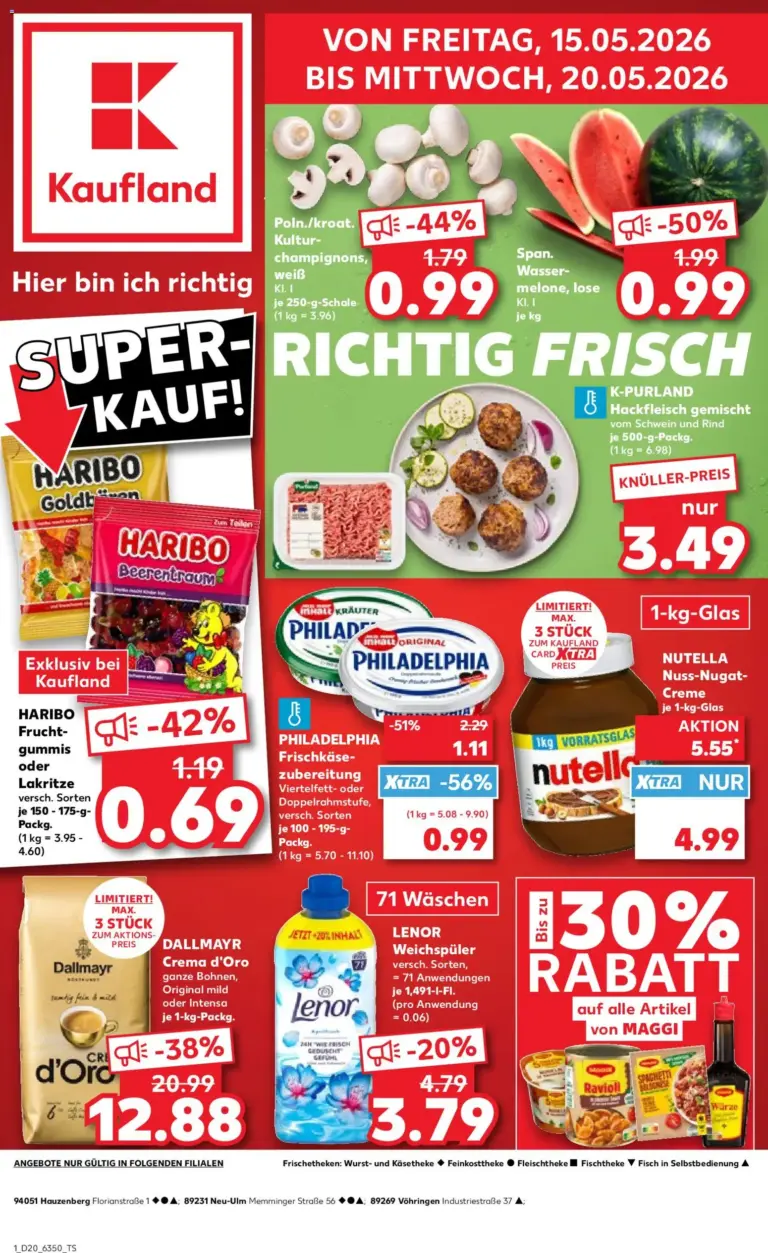 Prospekt Kaufland ab 15.05.2026 Angebote Online zum Blättern