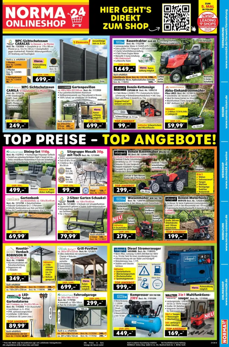 Norma Prospekt ab 18.05.2026 zum blättern Angebote