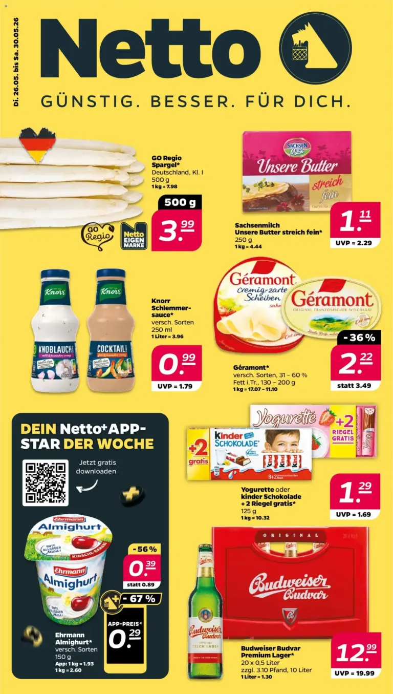 Netto Prospekt ab 26.05.2026 Angebote nächste Woche