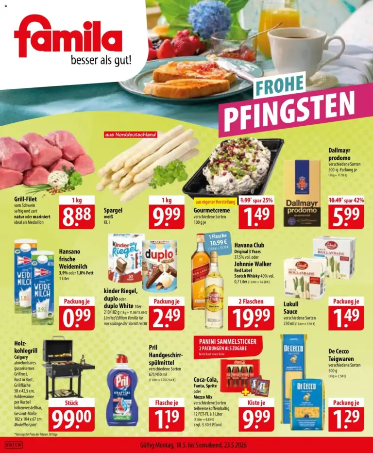 Famila Prospekt ab 18.05.2026 zum Blättern