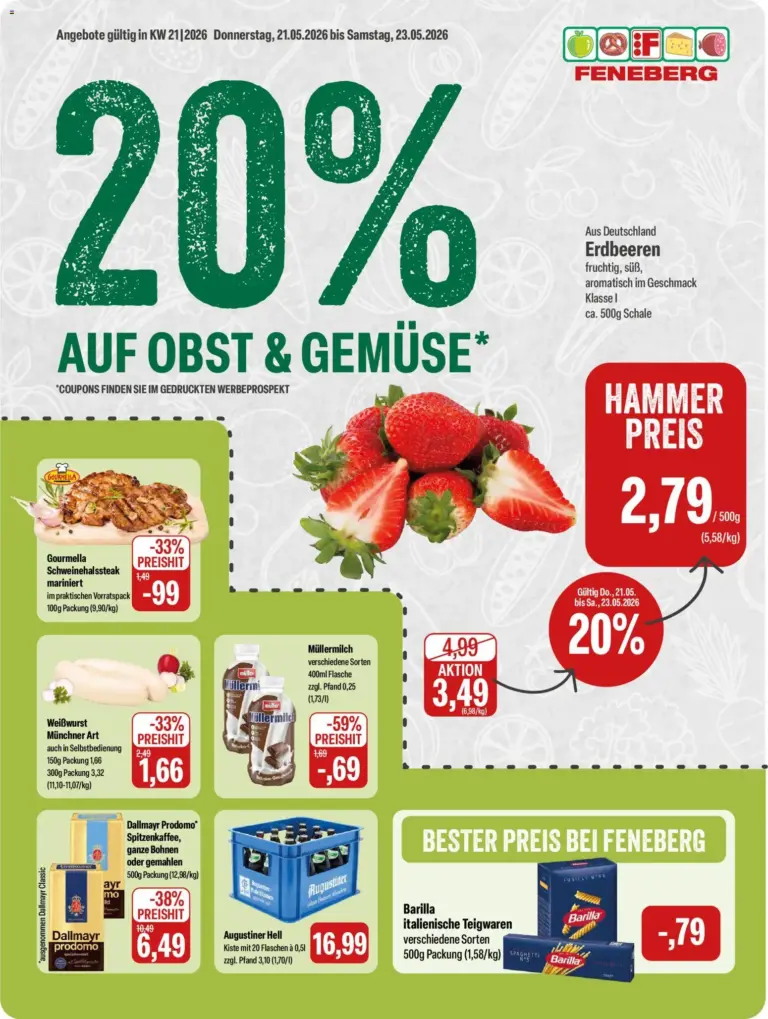 Feneberg Angebote ab 21.05.2026 zum Blättern