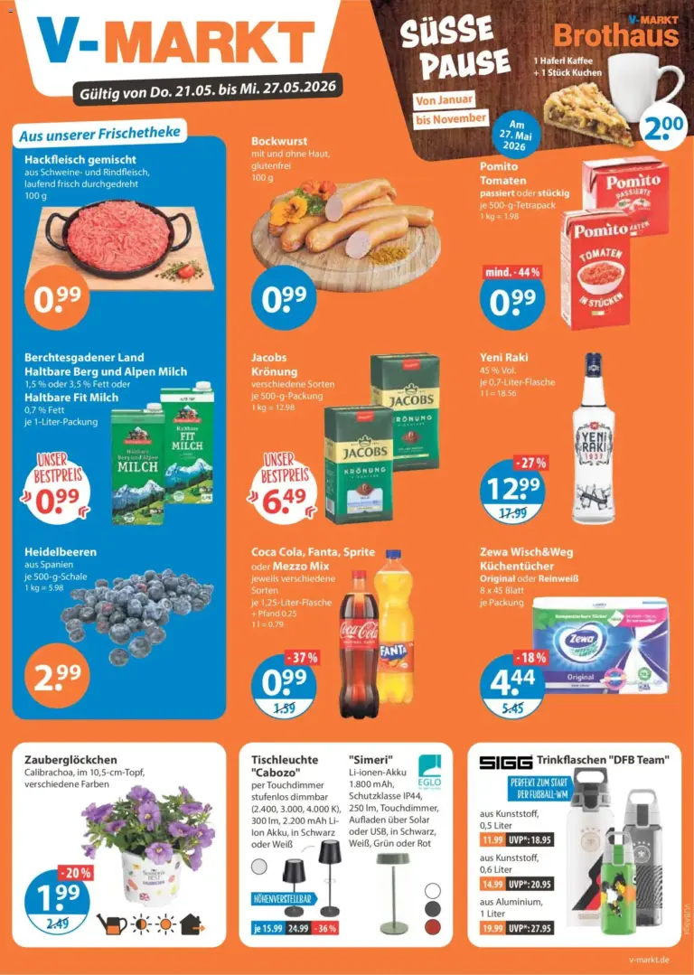 Angebote V-Markt Schwaben / Oberbayern ab 21.05.2026