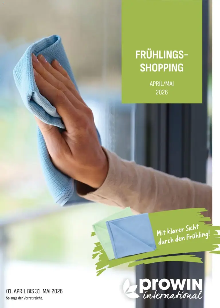 Angebote ProWIN April / Mai 2026 Prospekt Online