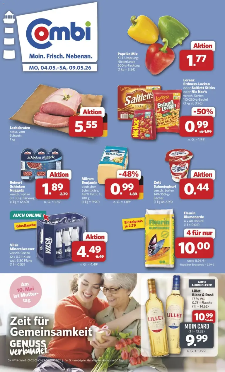 Combi Prospekt ab 04.05.2026 zum Blättern