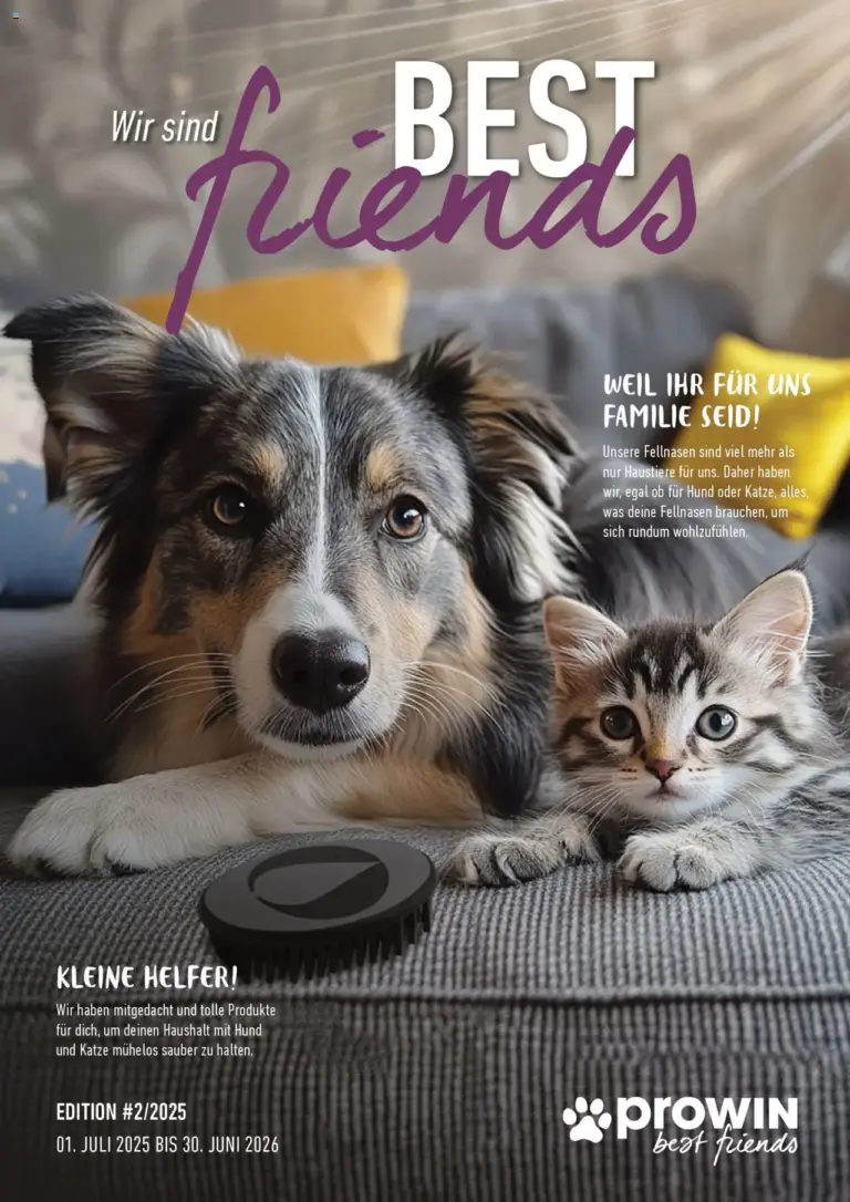 Katalog ProWin Best Friends Juli 2025/Juni 2026 Prospekt Online