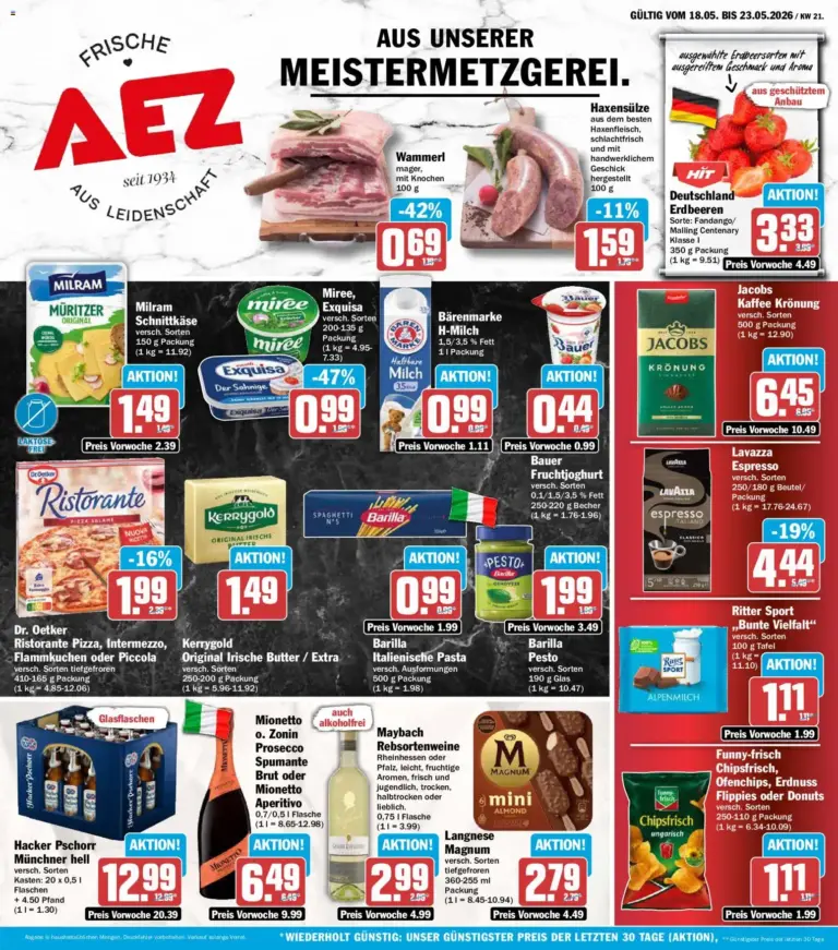 AEZ Prospekt ab 18.05.2026 zum Blättern
