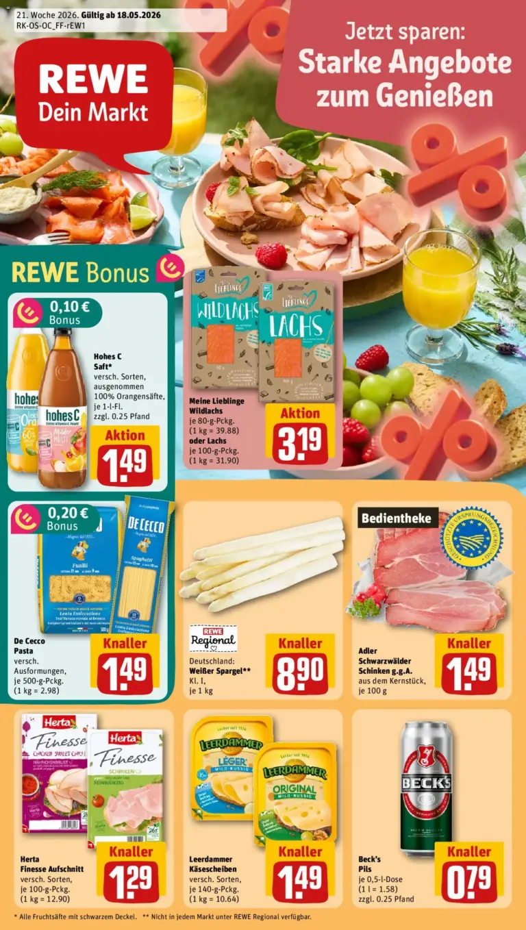 REWE Prospekt ab 18.05.2026 zum Blättern Angebote