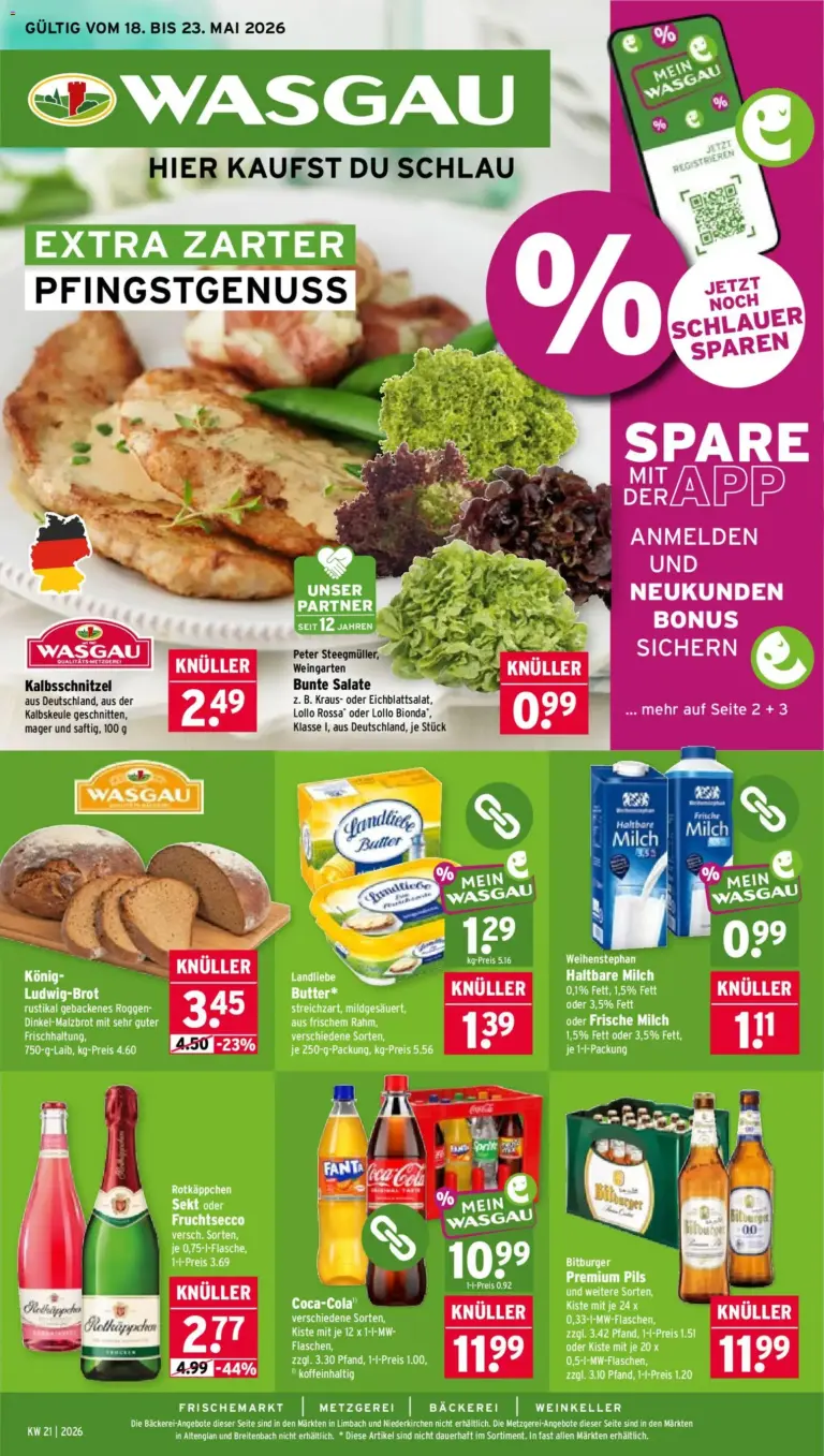 Wasgau Prospekt ab 18.05.2026 zum Blättern