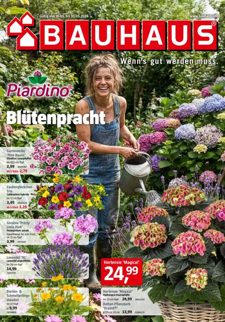 Bauhaus Prospekt ab 16.05.2026 zum Blättern