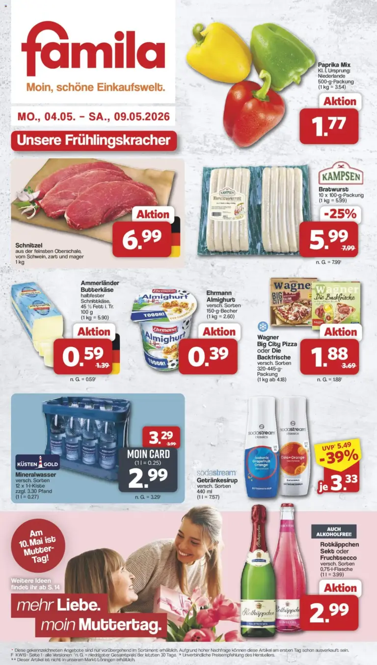 Famila Nordwest Prospekt ab 04.05.2026 zum Blättern