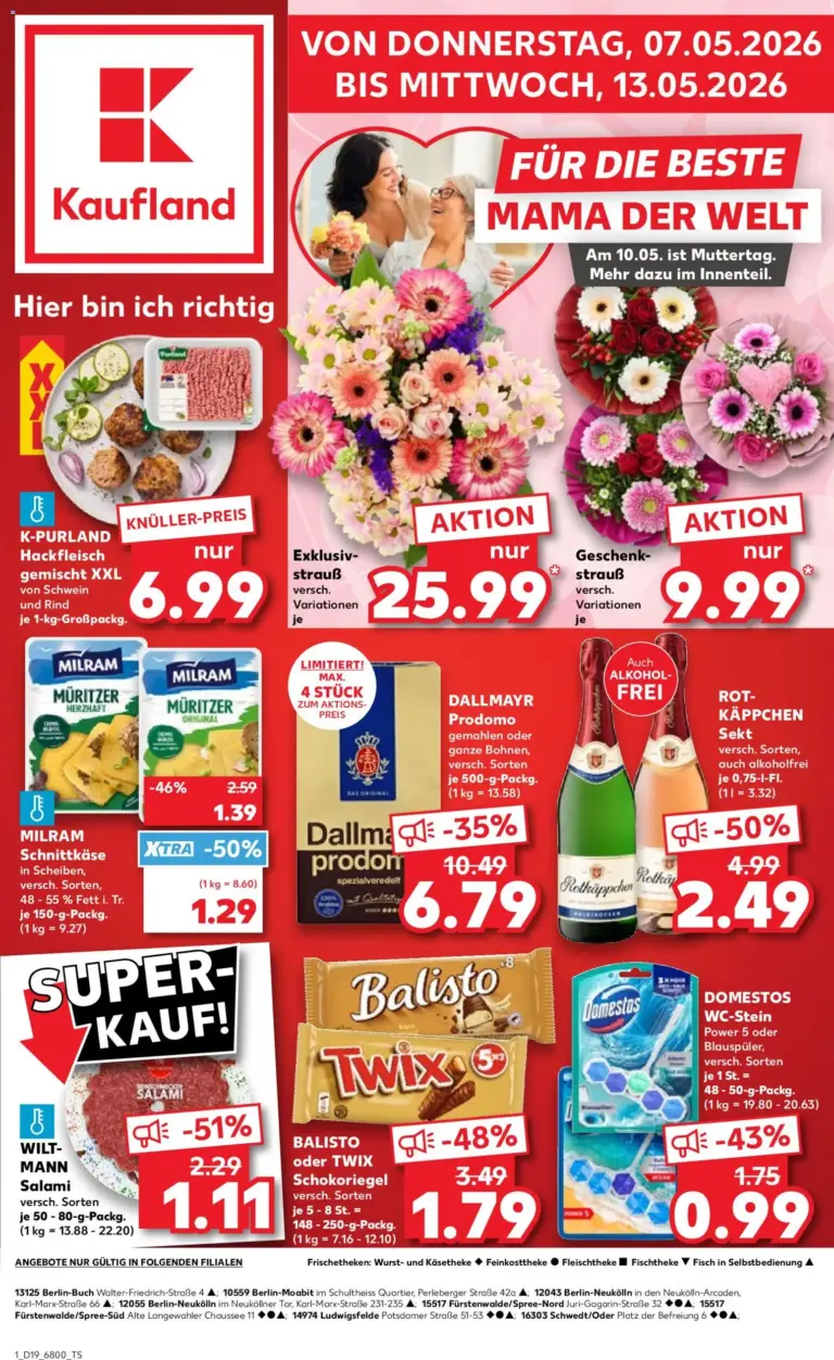 Prospekt Kaufland ab 07.05.2026 Angebote Online zum Blättern