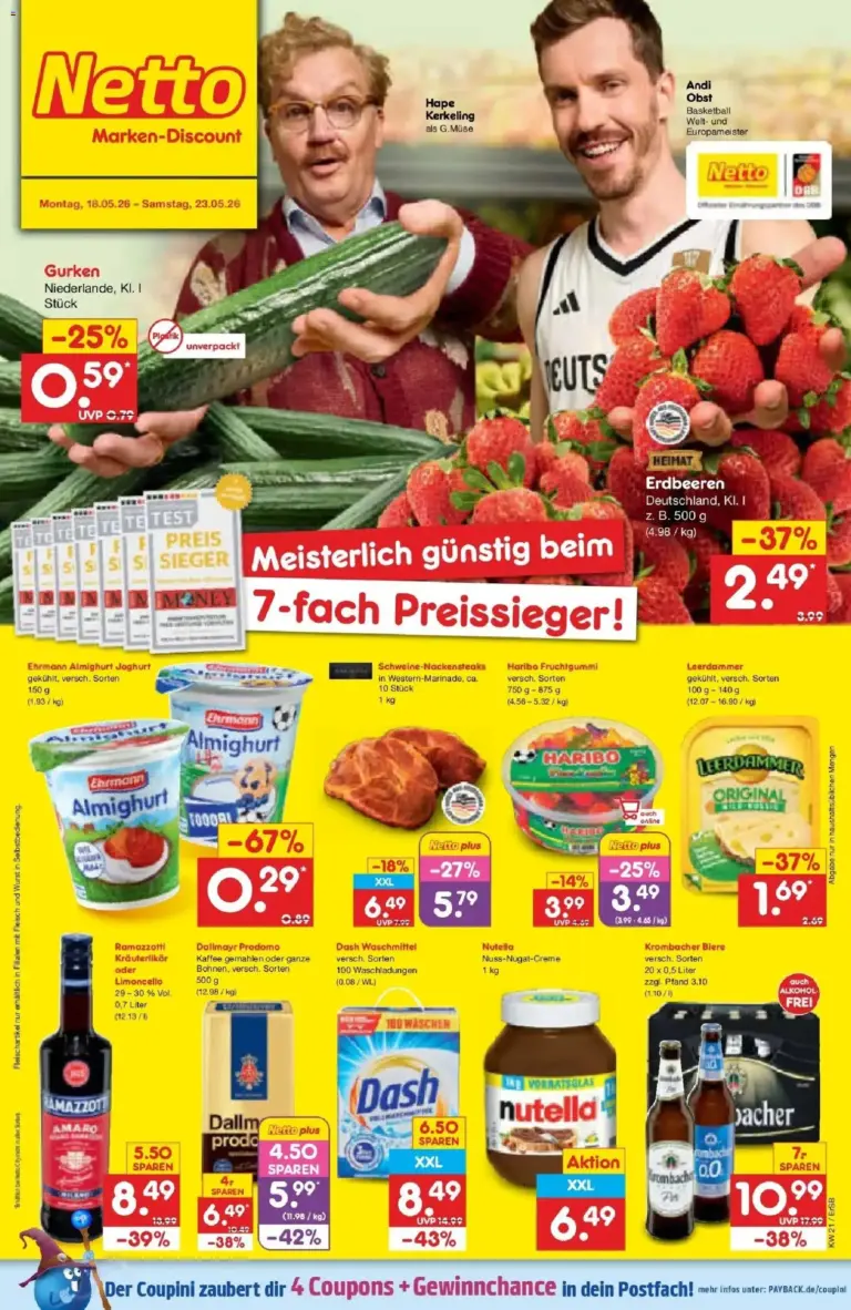 Netto Marken-Discount Prospekt Nordhausen ab 17.05.2026 Angebote