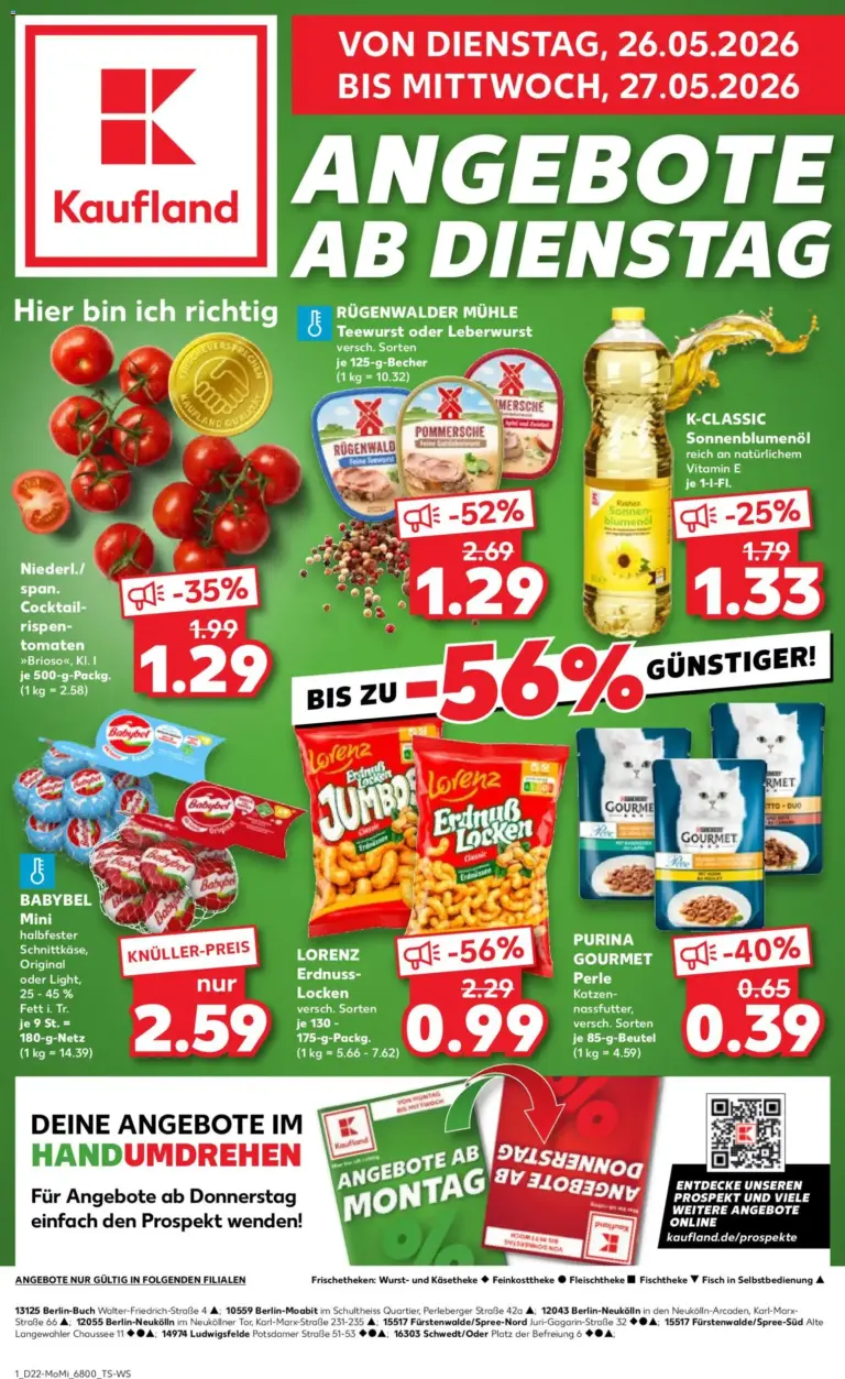 Prospekt Kaufland ab 26.05.2026 Angebote Online zum Blättern