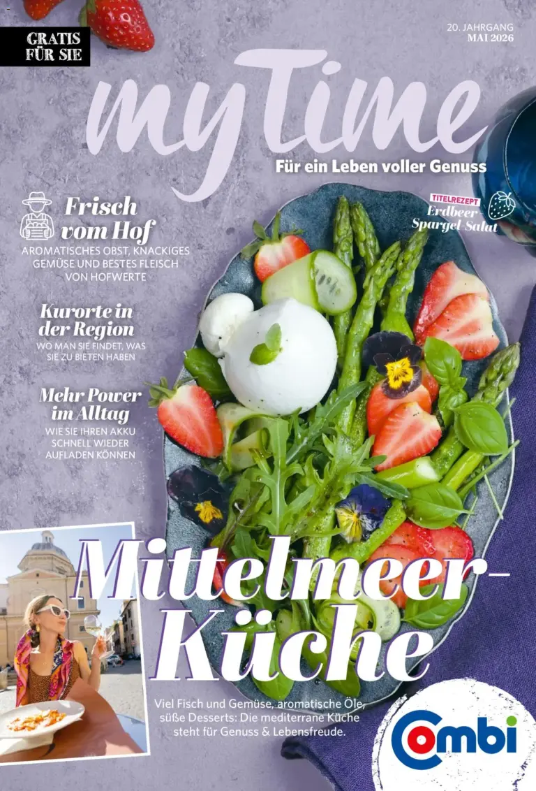 Combi myTime Mai 2026 ab 01.05.2026 zum Blättern