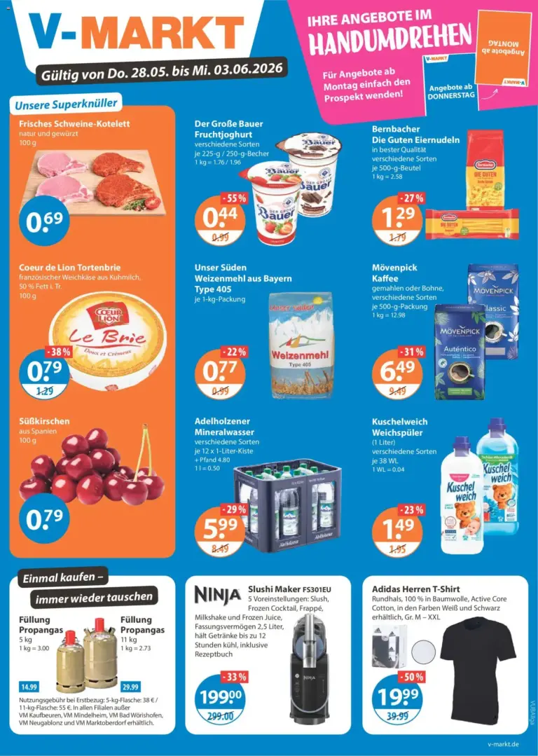 Angebote V-Markt Schwaben / Oberbayern ab 28.05.2026