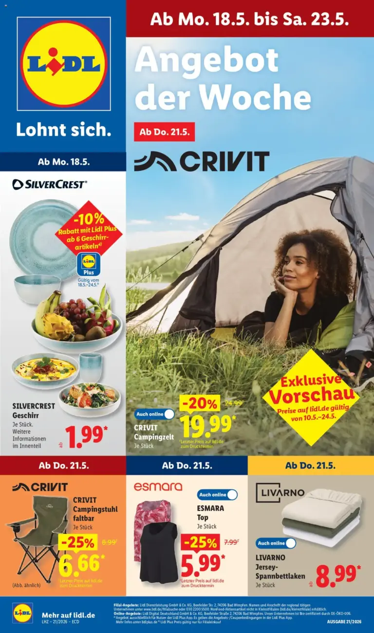 Lidl Prospekt ab 18.05.2026 zum Blättern Angebote