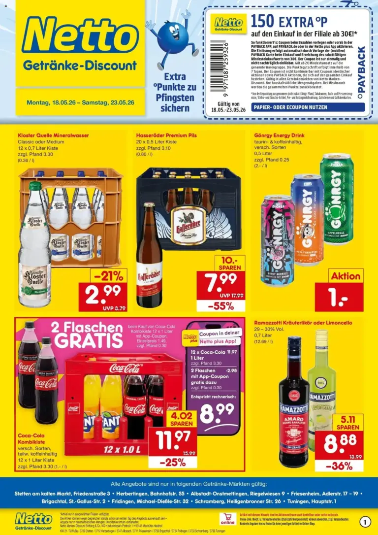 Netto Marken-Discount Prospekt Friesenheim ab 17.05.2026 Angebote