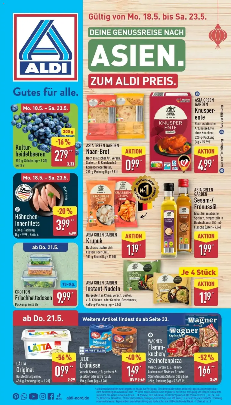Aldi Wochenangebote ab 18.05.2026 Angebote Online