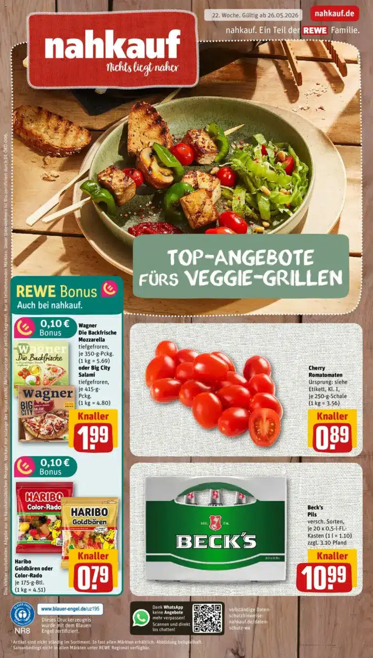 REWE Prospekt ab 26.05.2026 zum Blättern Angebote