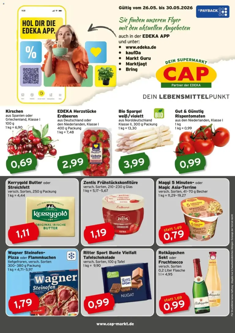 CAP Markt Prospekt Rostock ab 26.05.2026 zum Blättern
