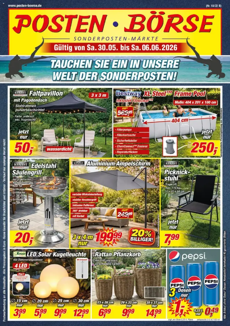 Posten Börse Prospekt ab 30.05.2026 zum Blättern