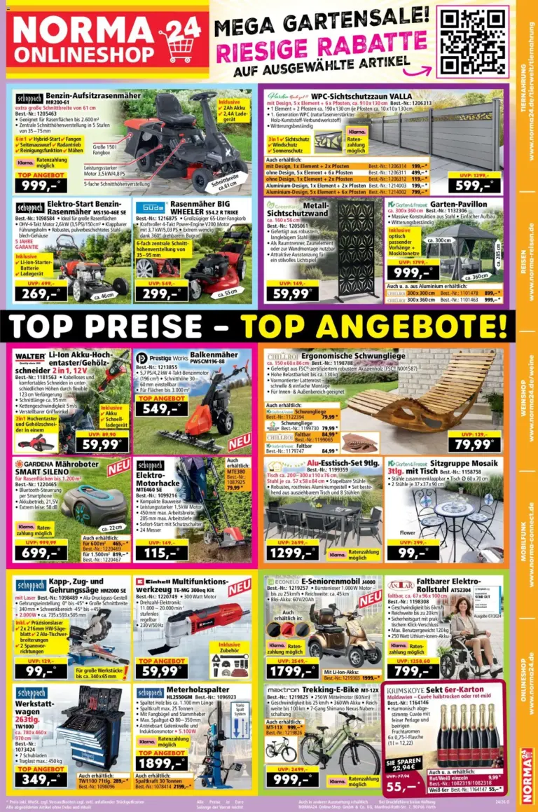 Norma Onlineshop ab 08.06.2026 zum blättern Angebote