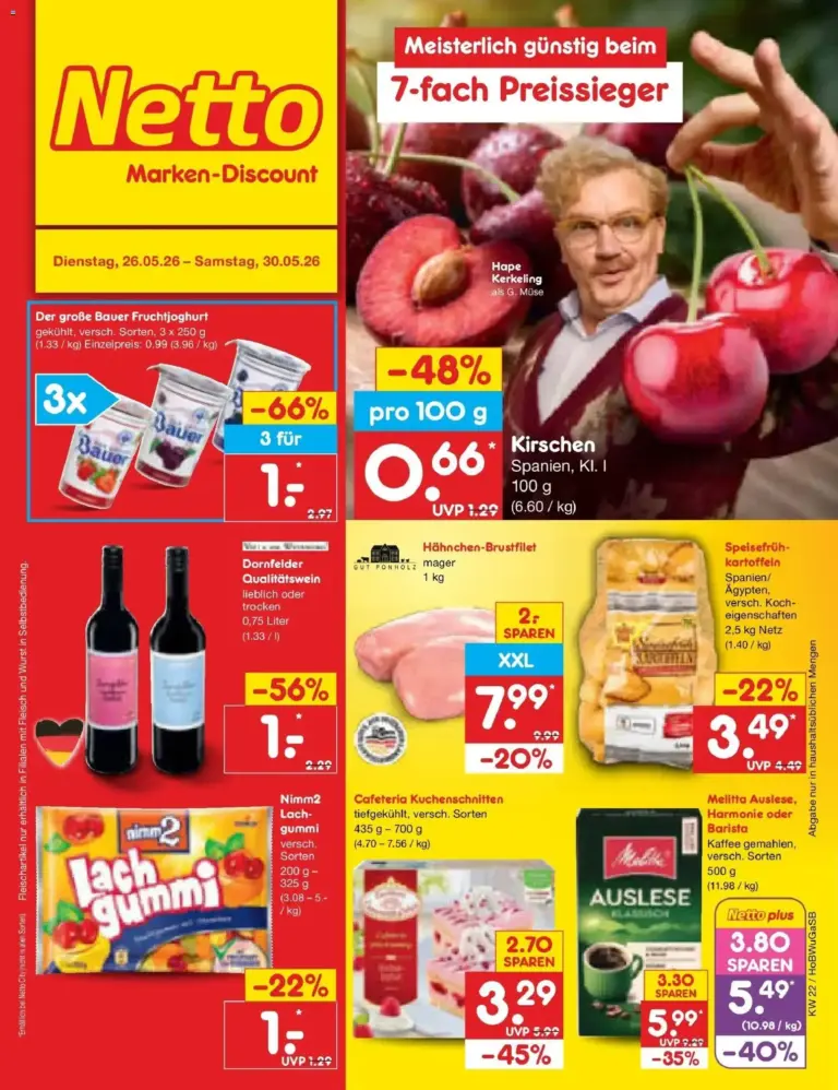 Netto Marken-Discount Prospekt Stemwede-Dielingen ab 26.05.2026 Angebote