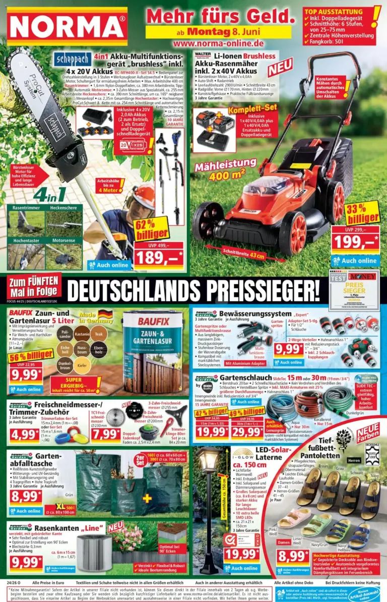 Norma Prospekt ab 08.06.2026 zum blättern Angebote