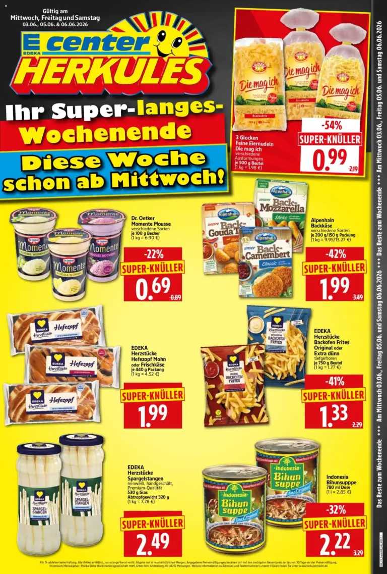 HERKULES Sonderbeilage ab 03.06.2026 zum Blättern