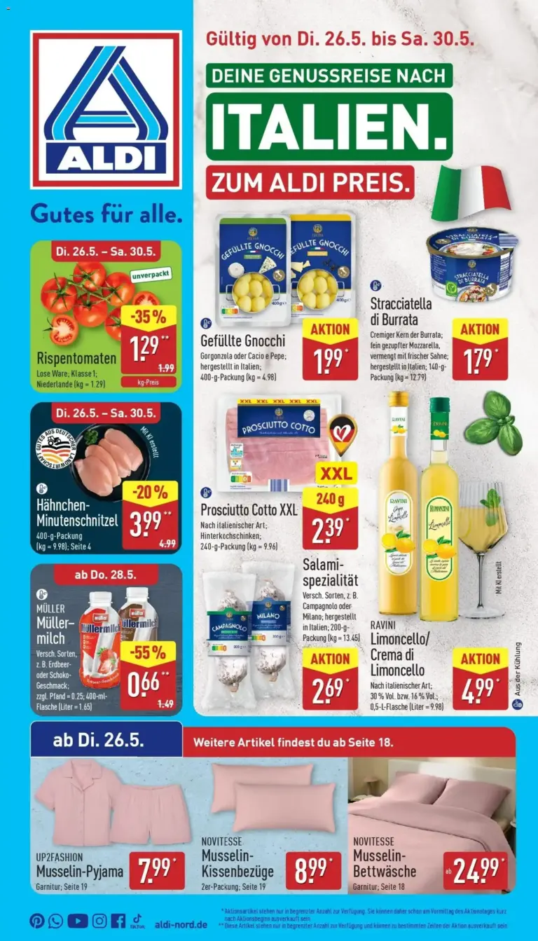 Aldi Wochenangebote ab 26.05.2026 Angebote Online