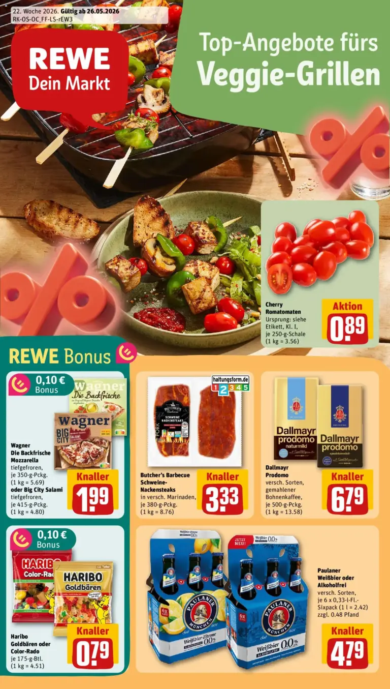 REWE Prospekt ab 01.06.2026 zum Blättern Angebote