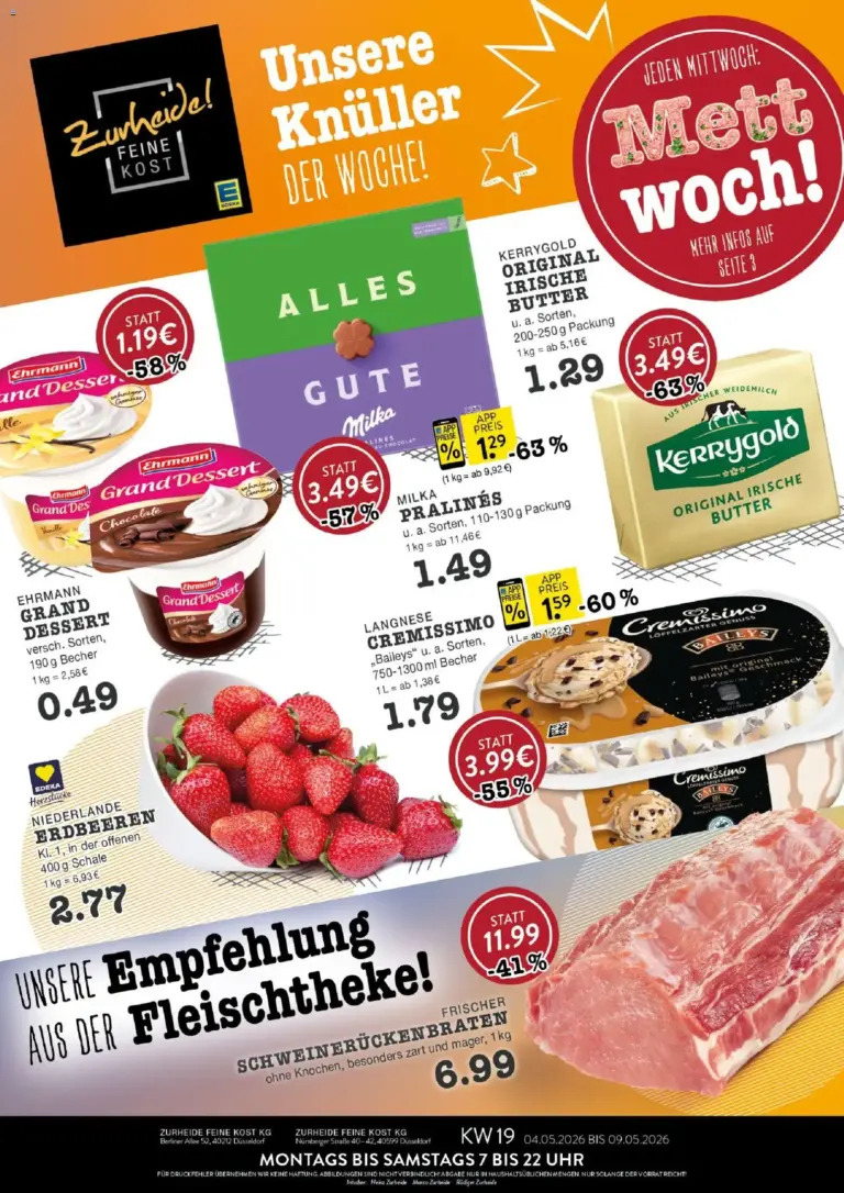 Edeka Zurheide Prospekt ab 04.05.2026 zum Blättern