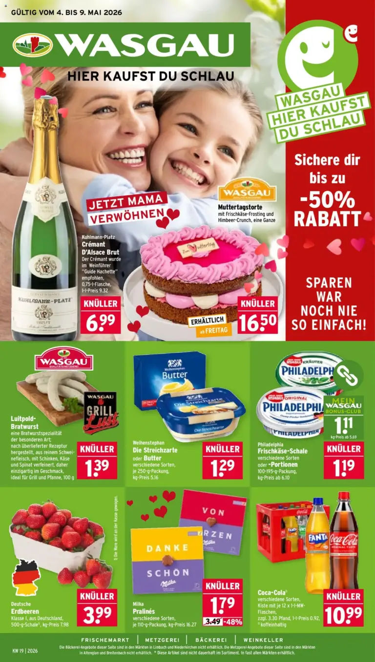 Wasgau Prospekt ab 04.05.2026 zum Blättern