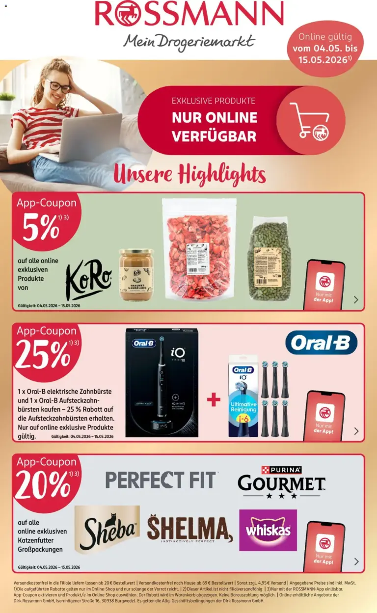 Rossmann Onlineprospekt ab 04.05.2026 Angebote Online