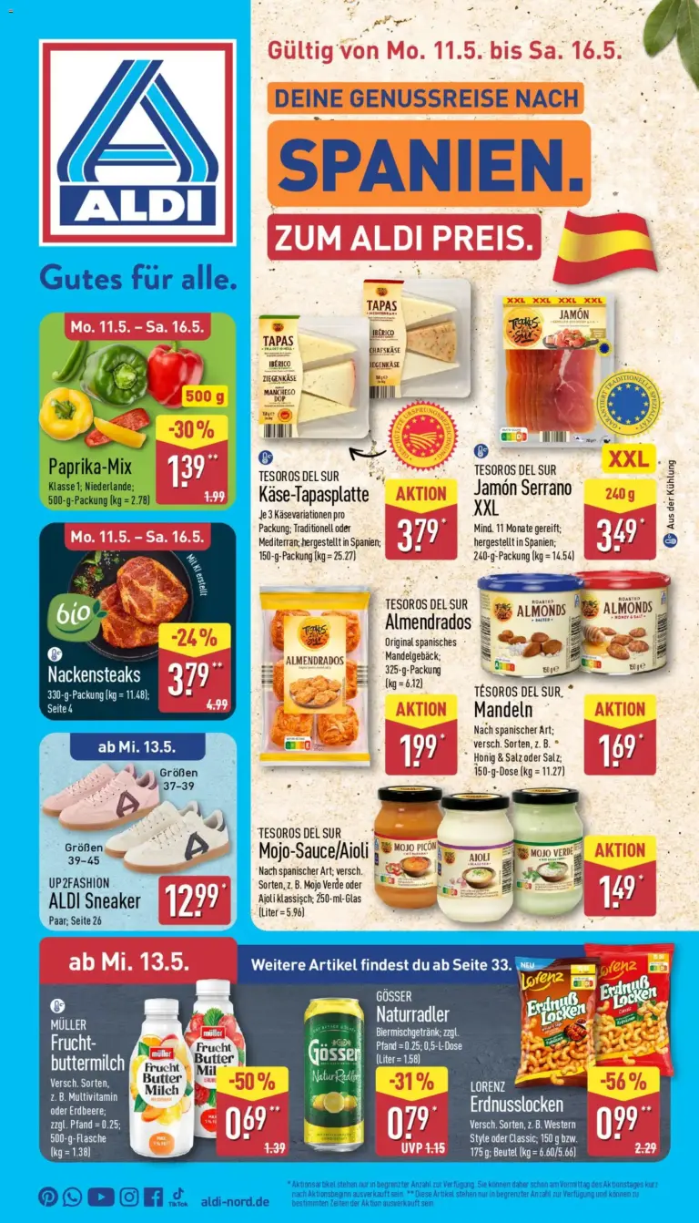 Aldi Prospekt ab 11.05.2026 Angebote Online