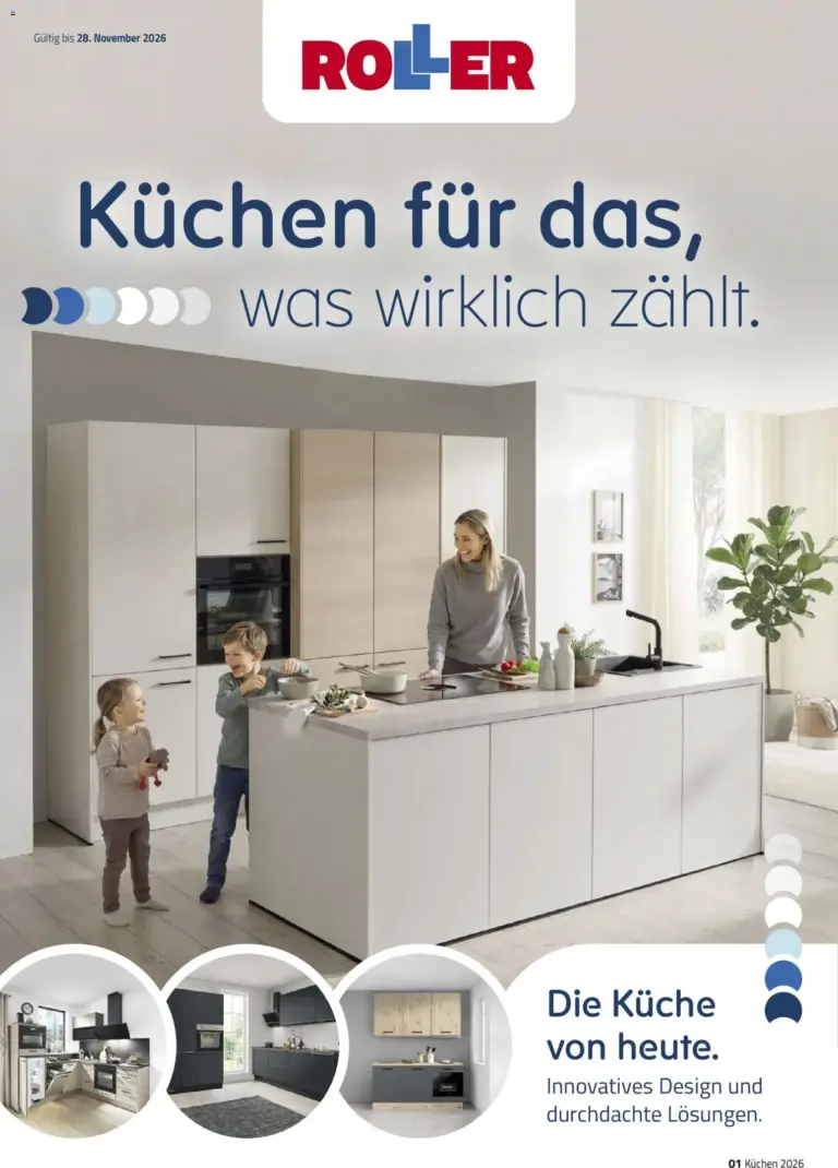 Roller Deine Küche 2026 ab 19.03.2026 zum Blättern