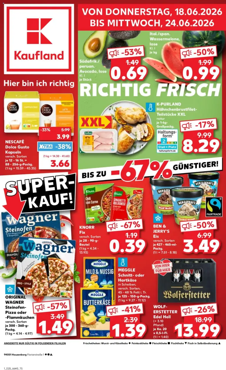 Prospekt Kaufland ab 18.06.2026 Angebote Online zum BlÀttern