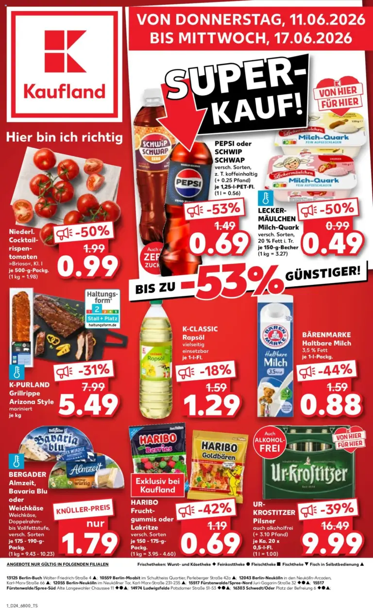 Prospekt Kaufland ab 11.06.2026 Angebote Online zum BlÀttern