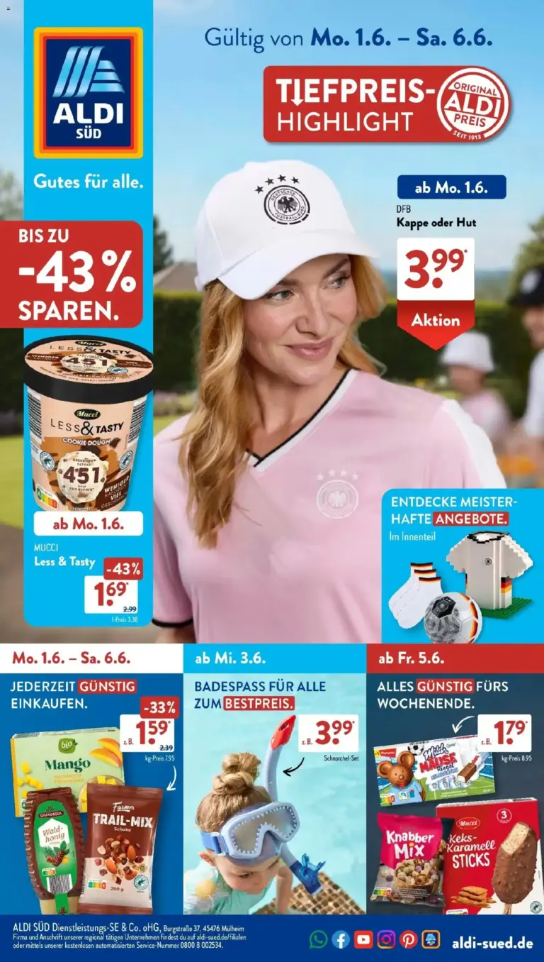 Aldi Süd Wochenangebote ab 01.06.2026 zum Blättern