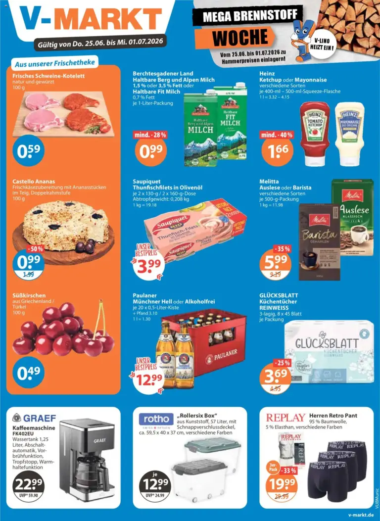 Angebote V-Markt München ab 25.06.2026