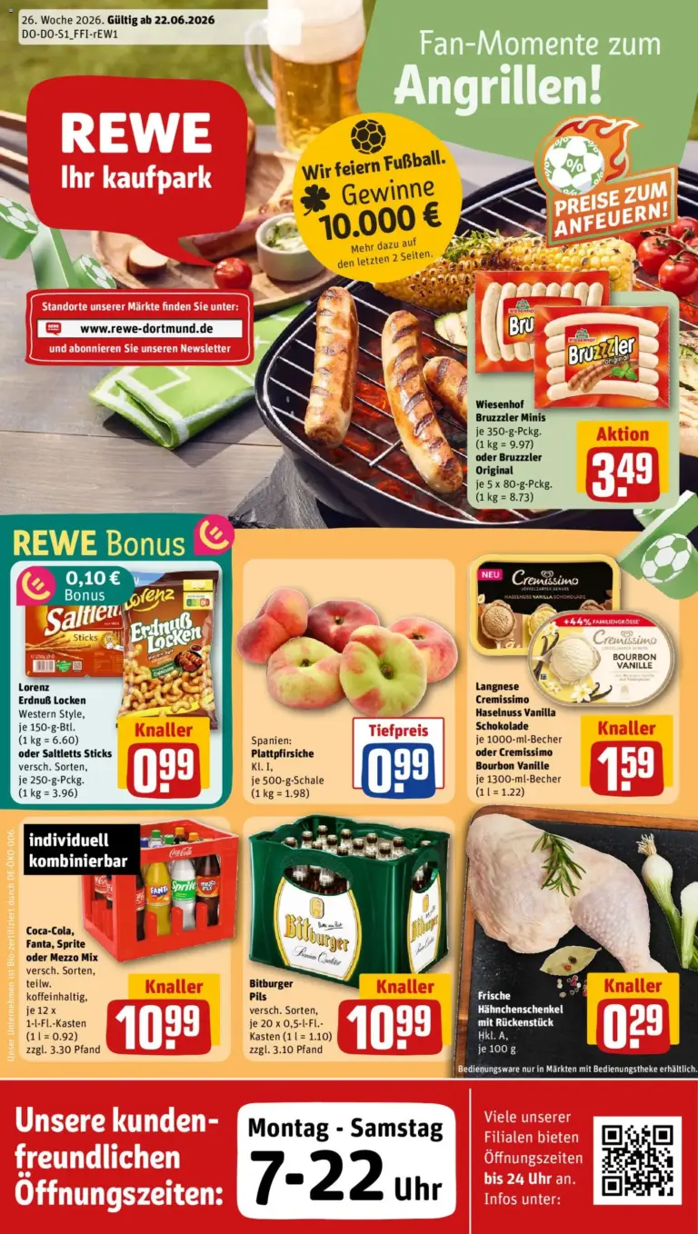 Rewe ihr Kaufpark Prospekt ab 22.06.2026 zum Blättern