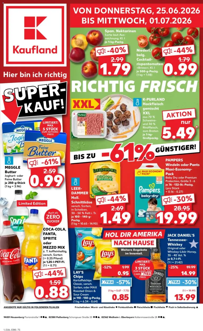 Prospekt Kaufland ab 25.06.2026 Angebote Online zum Blättern