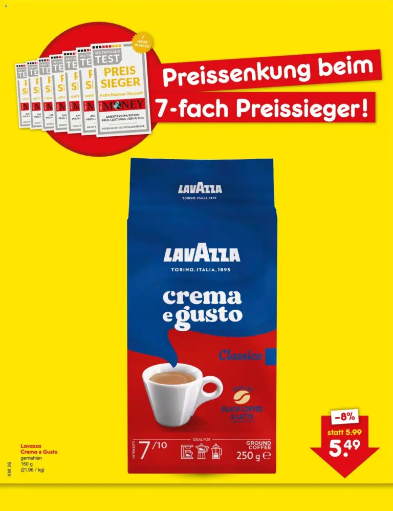 Netto Marken-Discount Preissenkung auf Dauer ab 23.06.2026 Angebote