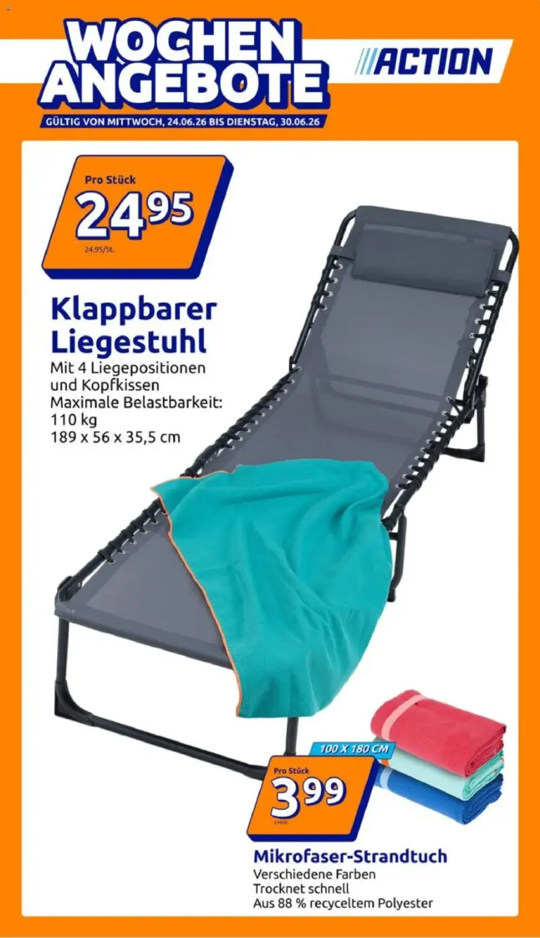 Action Prospekt ab 24.06.2026 Angebote nächste Woche