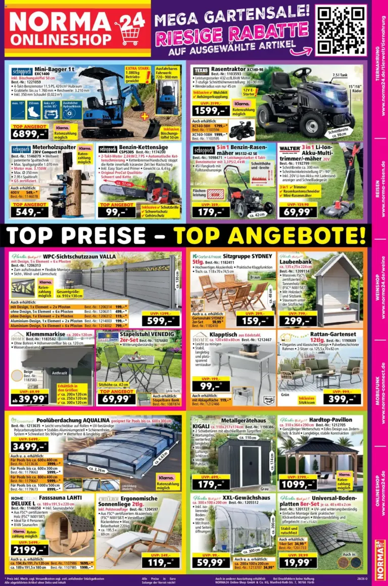 Norma Onlineshop ab 06.07.2026 zum blättern Angebote