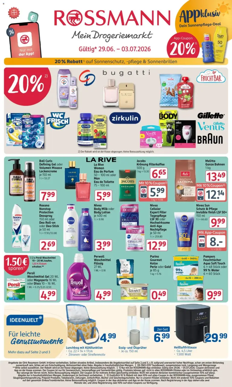 Rossmann Prospekt ab 29.06.2026 Angebote Online