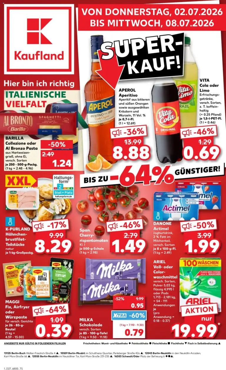 Prospekt Kaufland ab 02.07.2026 Angebote Online zum Blättern