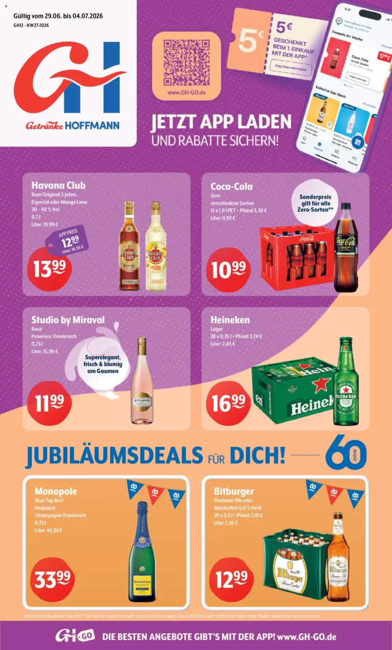 Getränke Hoffmann - Brandenburg ab 29.06.2026 zum Blättern