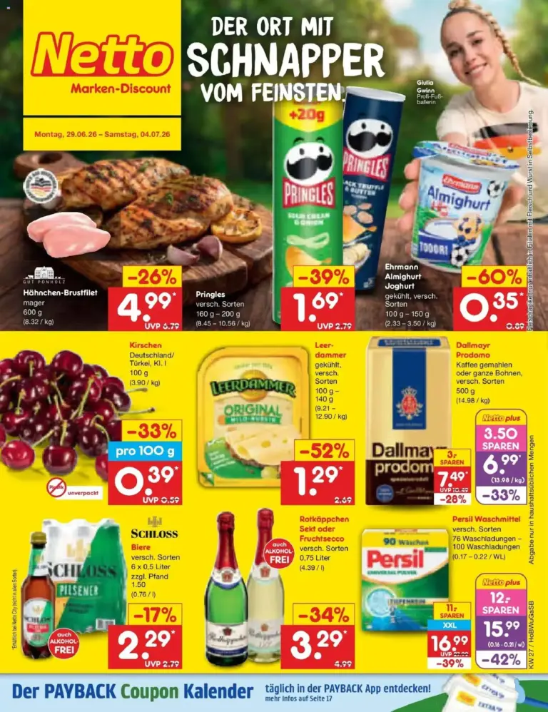 Netto Marken-Discount Prospekt Stemwede-Dielingen ab 29.06.2026 Angebote